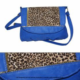 Art:31460-210-0 Morral de Cuero Eco Animal Print